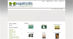 Desktop Screenshot of mazgaltzidis.com